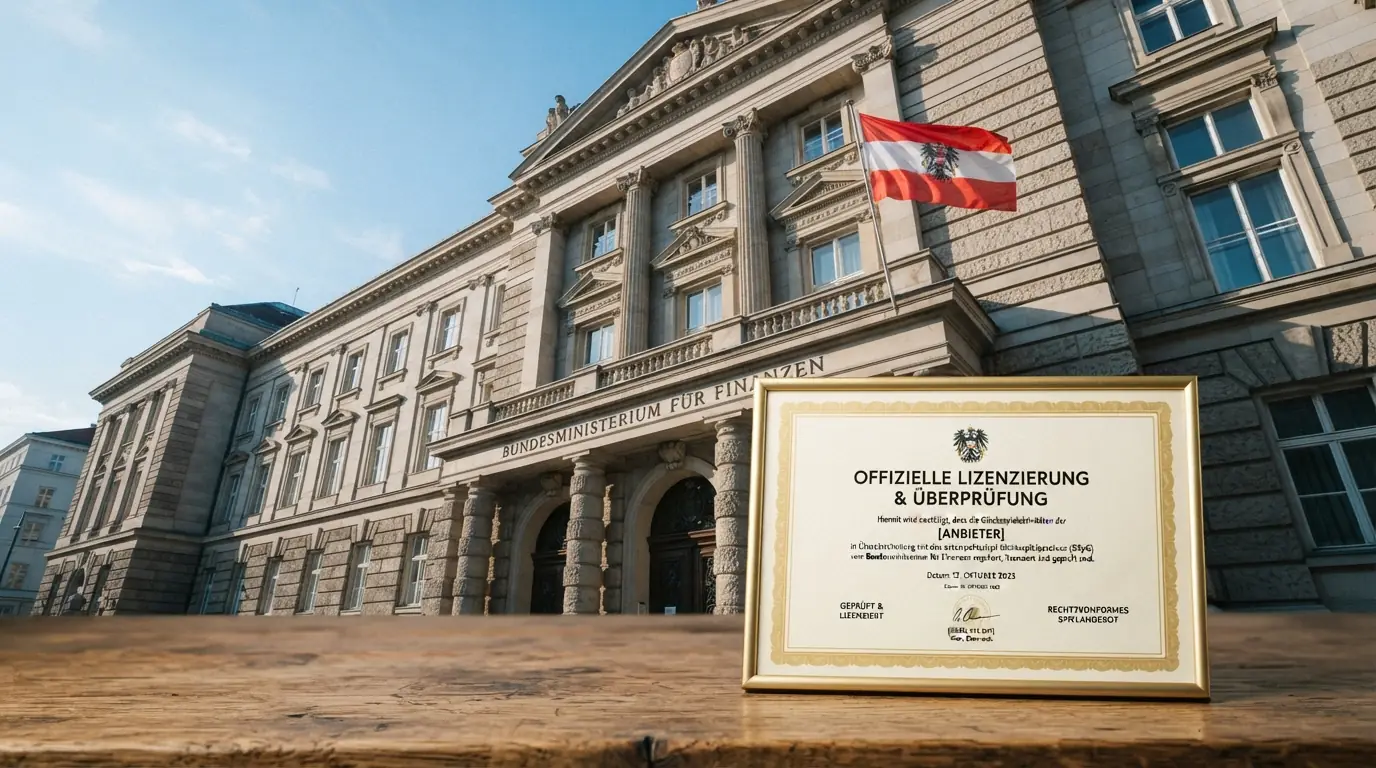 Das Gebäude des Bundesministeriums für Finanzen in Wien, bei dem die österreichische Glücksspielaufsicht angesiedelt ist