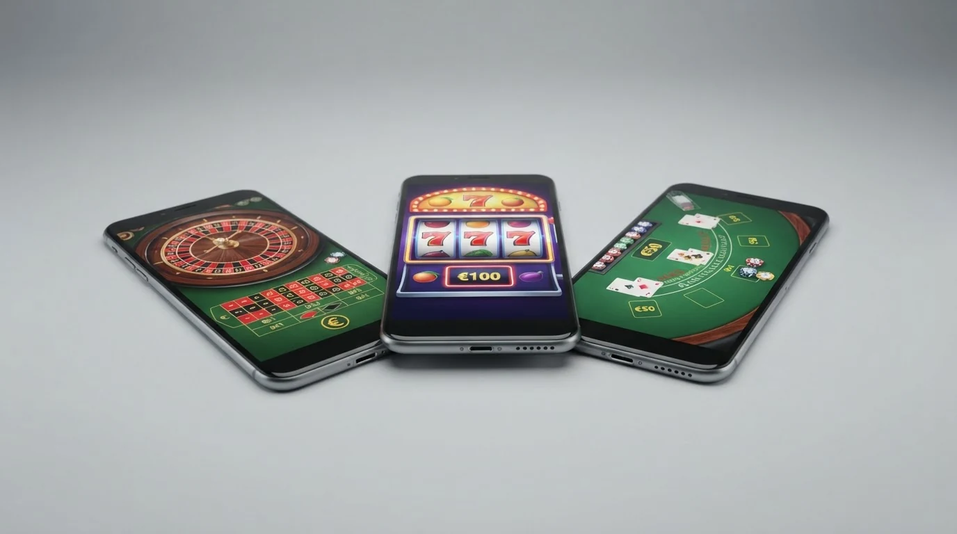 Eine übersichtliche Gegenüberstellung von Casino-Logos mit Markierungen für Echtzeit-Einzahlung und Auszahlungsdauer